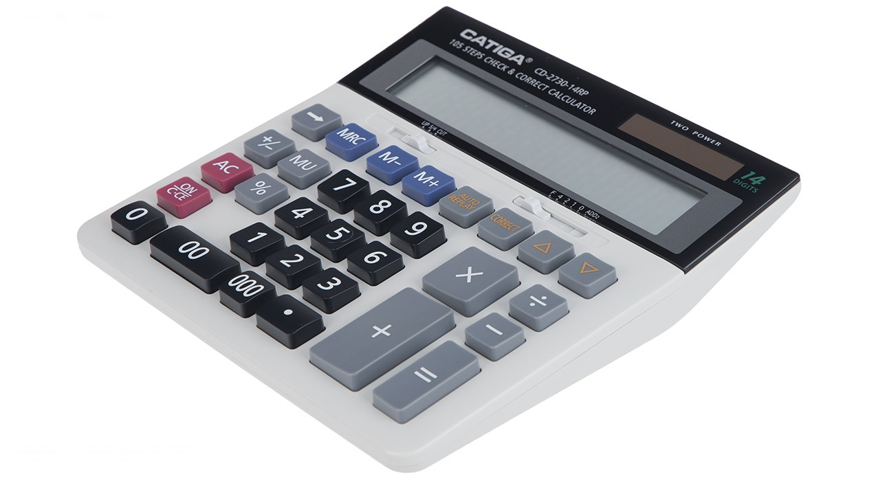 ماشین حساب کاتیگا مدل CD-2730-14RP