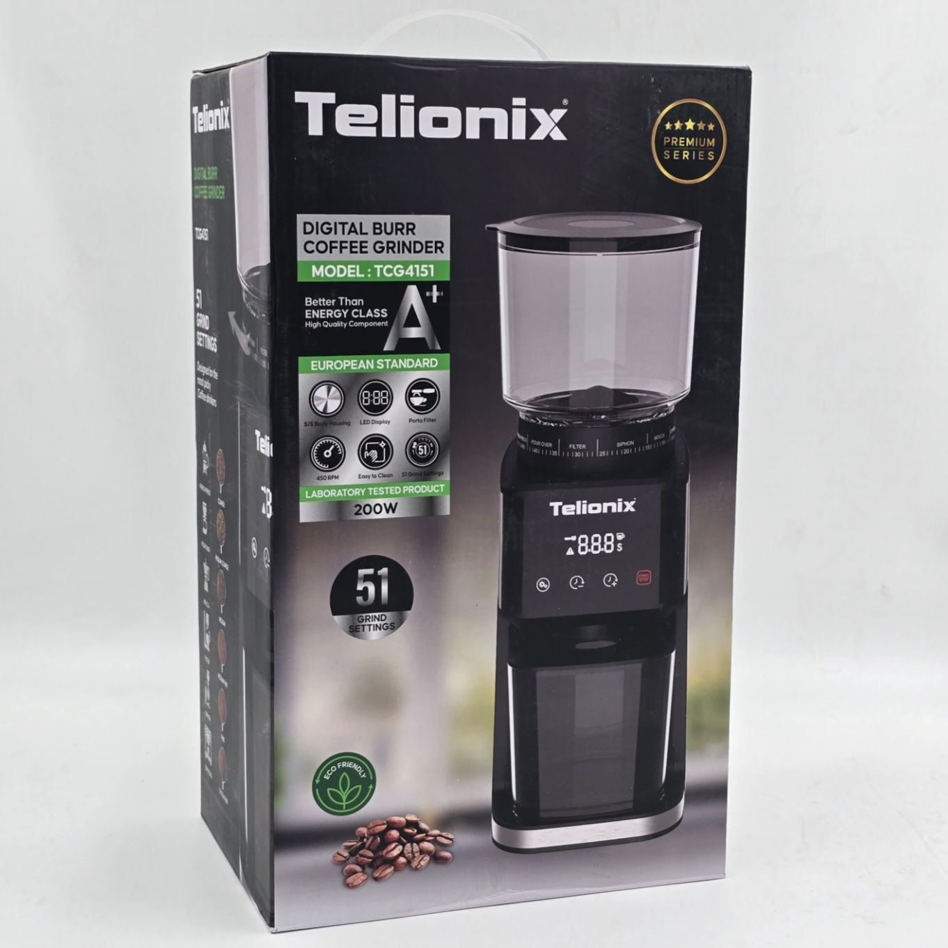 آسیاب قهوه تلیونیکس مدل TCG4151