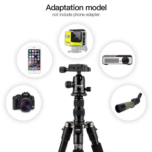 سه پایه دوربین زومی مدل Q666