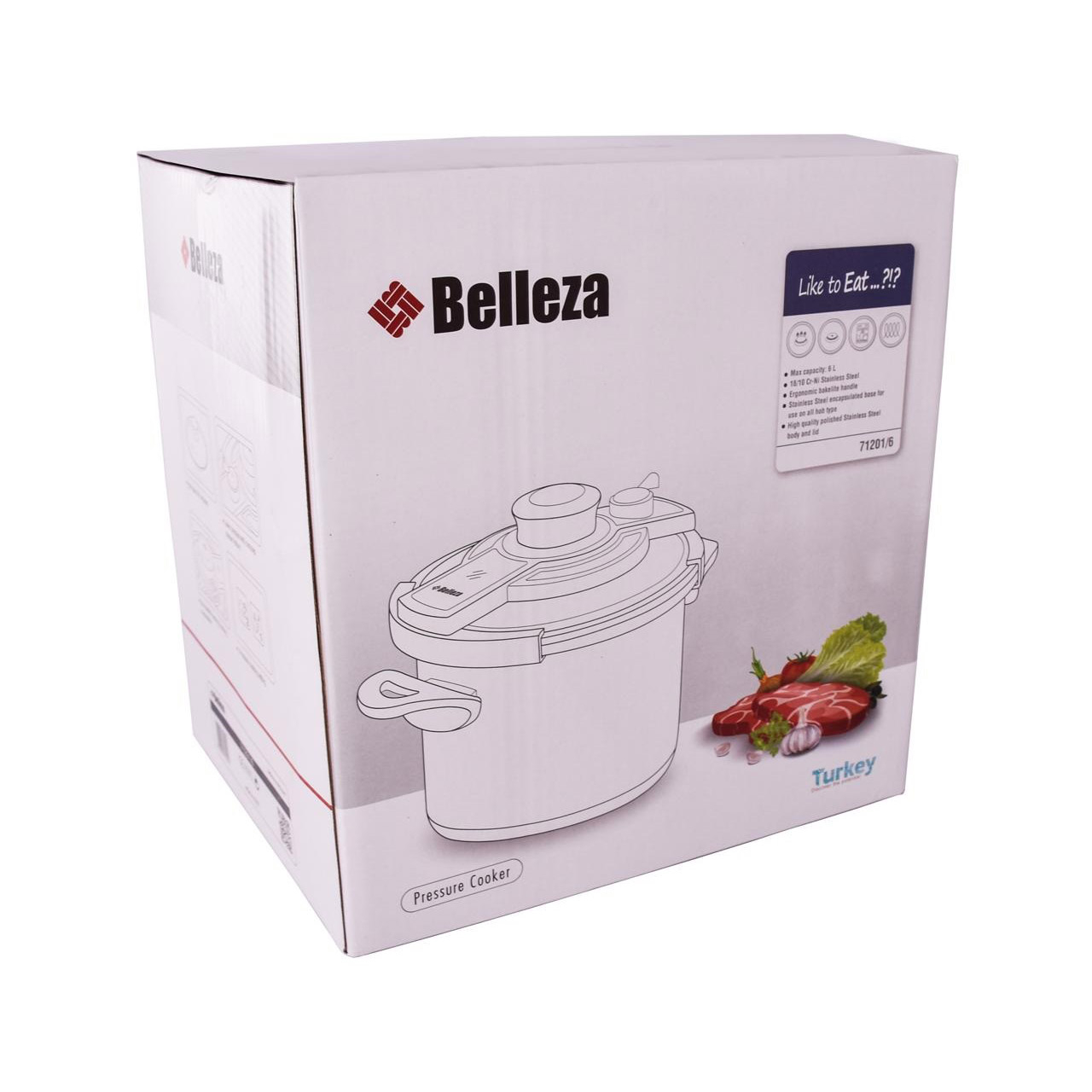 زودپز بلزا مدل 71201 ظرفیت 6 لیتر