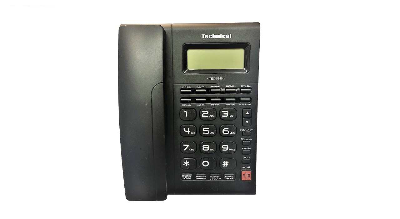 تلفن تکنیکال مدل TEC-5850