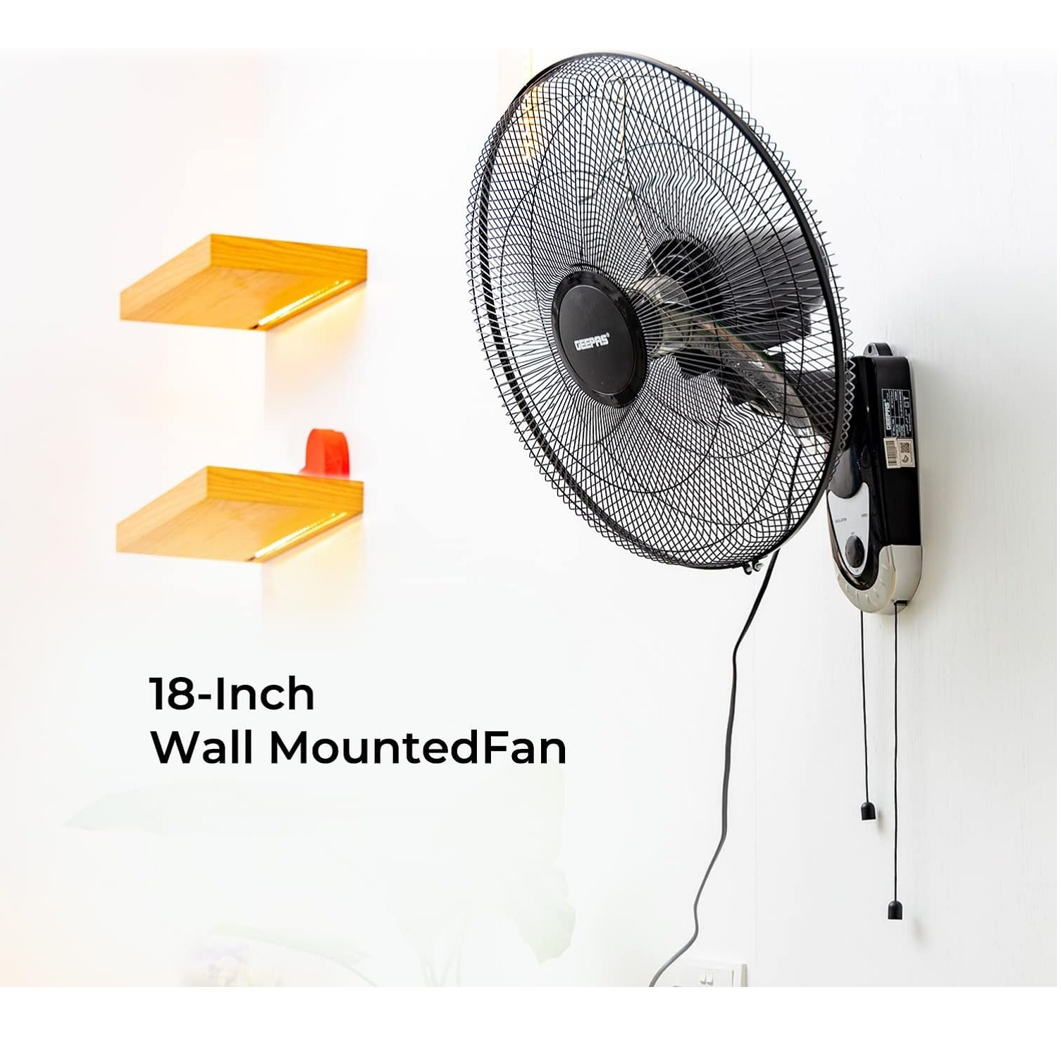 پنکه دیواری جی پاس مدل GF9604