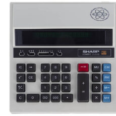 ماشین حساب شارپ ژاپنی مدل CS-2122D