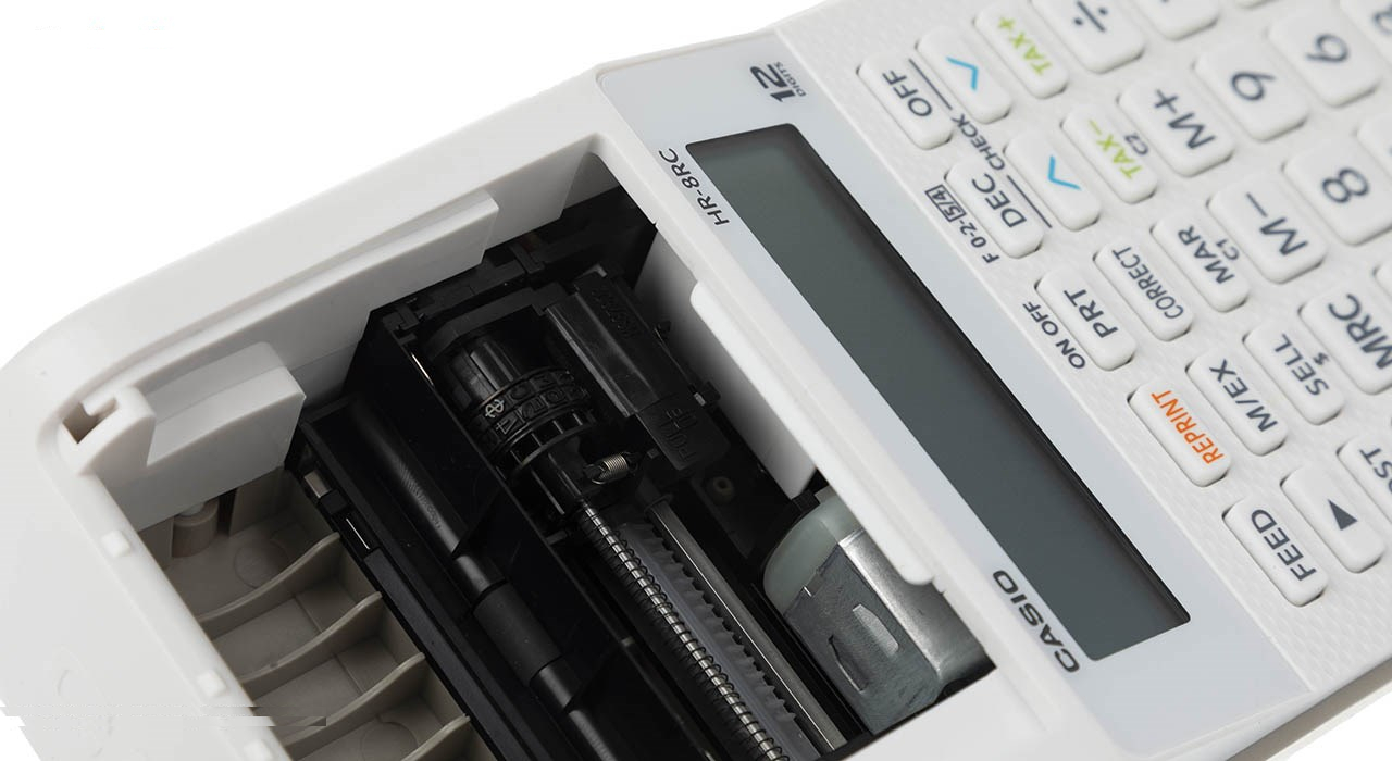 ماشین حساب کاسیو مدل HR-8RC-WE