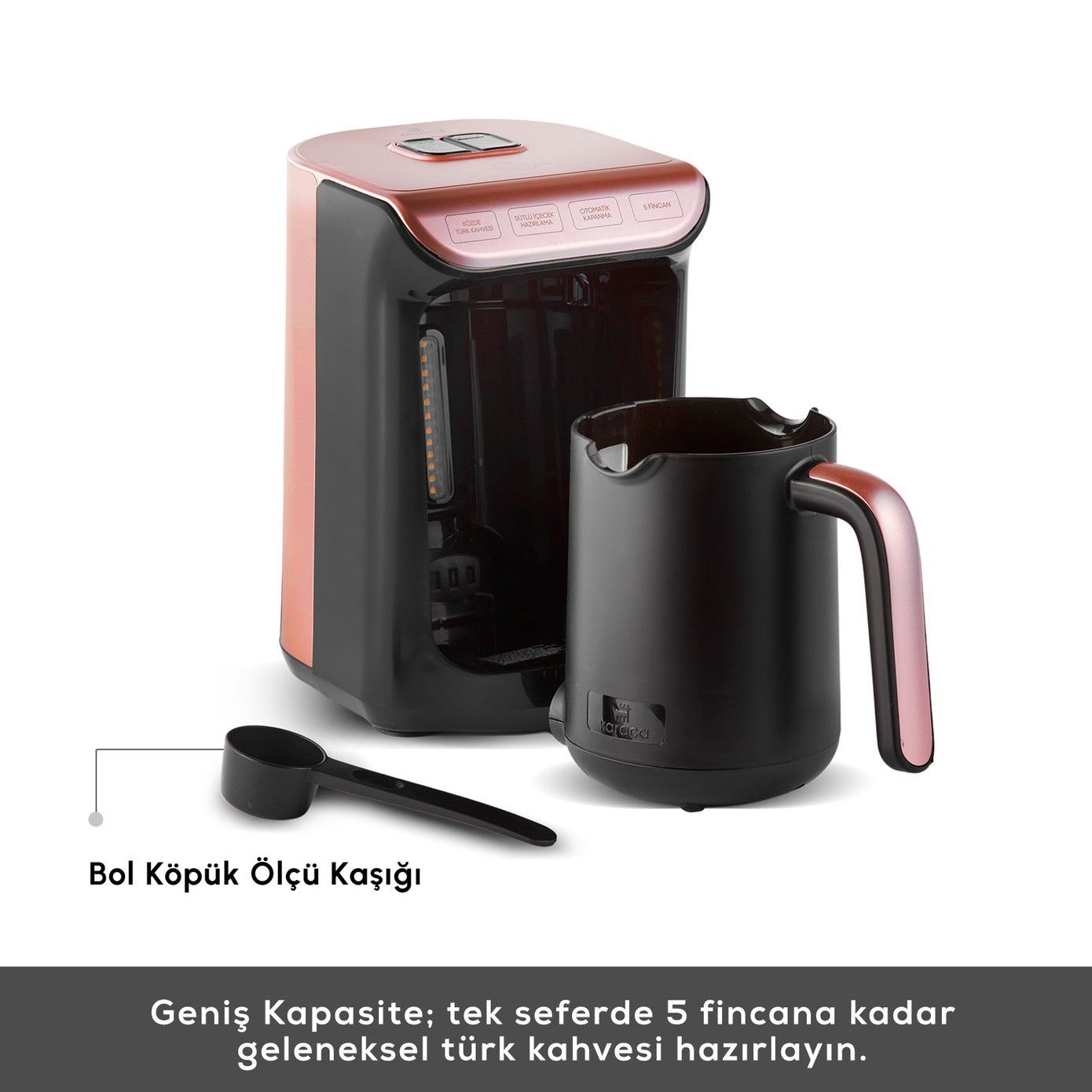 قهوه ساز کاراجا مدل Hatır Köz Sütlü