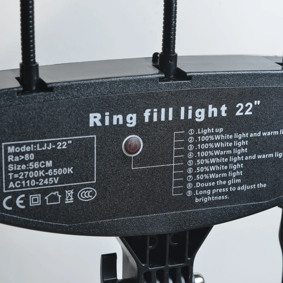 رینگ لایت مدل LJJ22K-8806 به همراه سه پایه