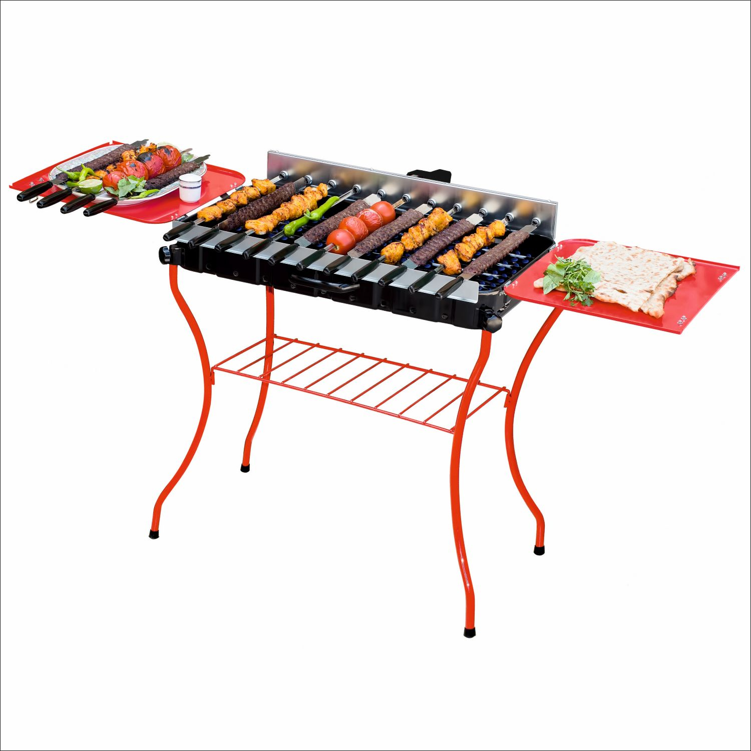 کباب پز مه پویا مدل دوگانه سوز کد BRB-M111