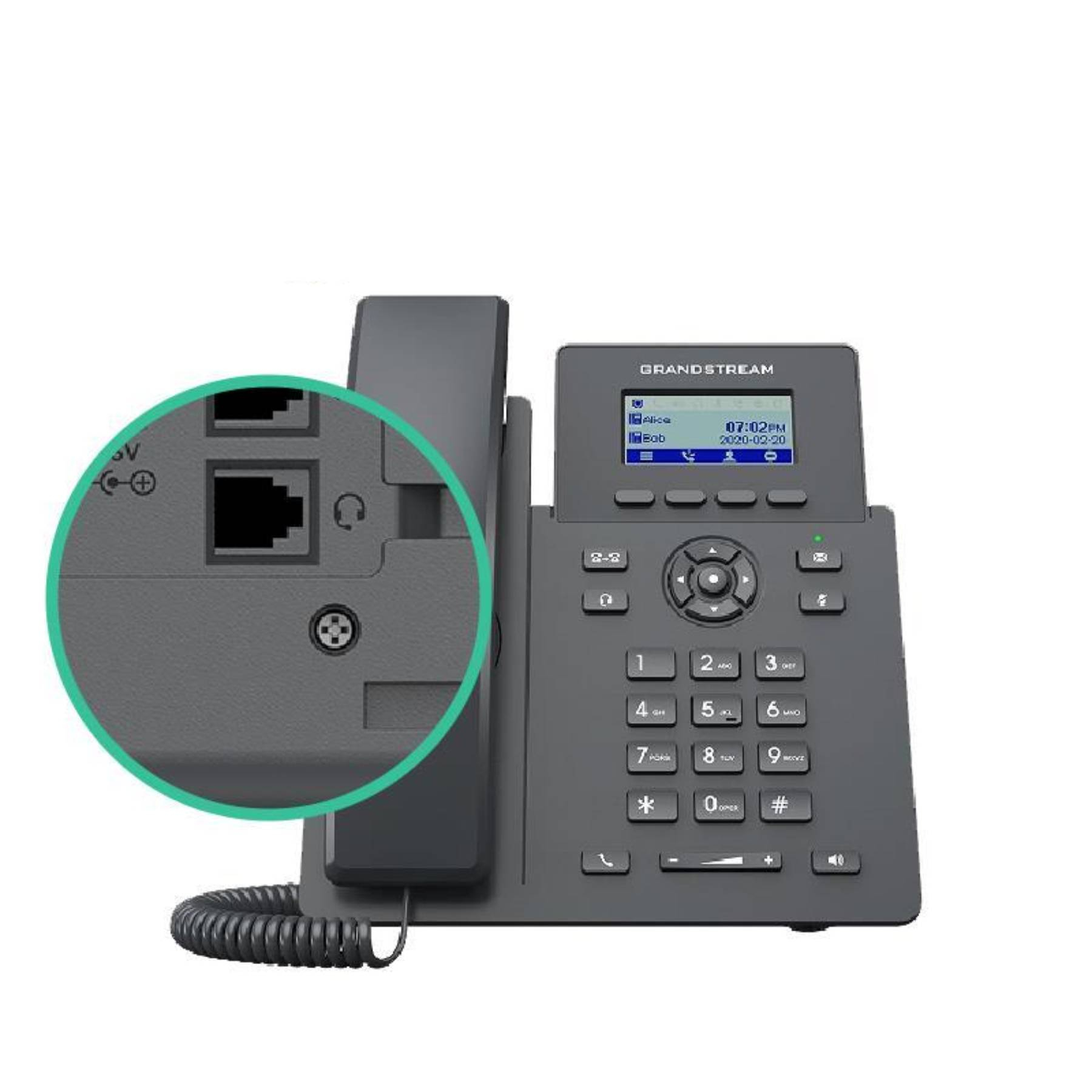 تلفن تحت شبکه گرنداستریم مدل GRP2601P