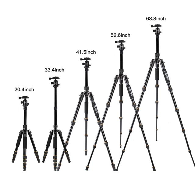 سه پایه دوربین زومی مدل Q666