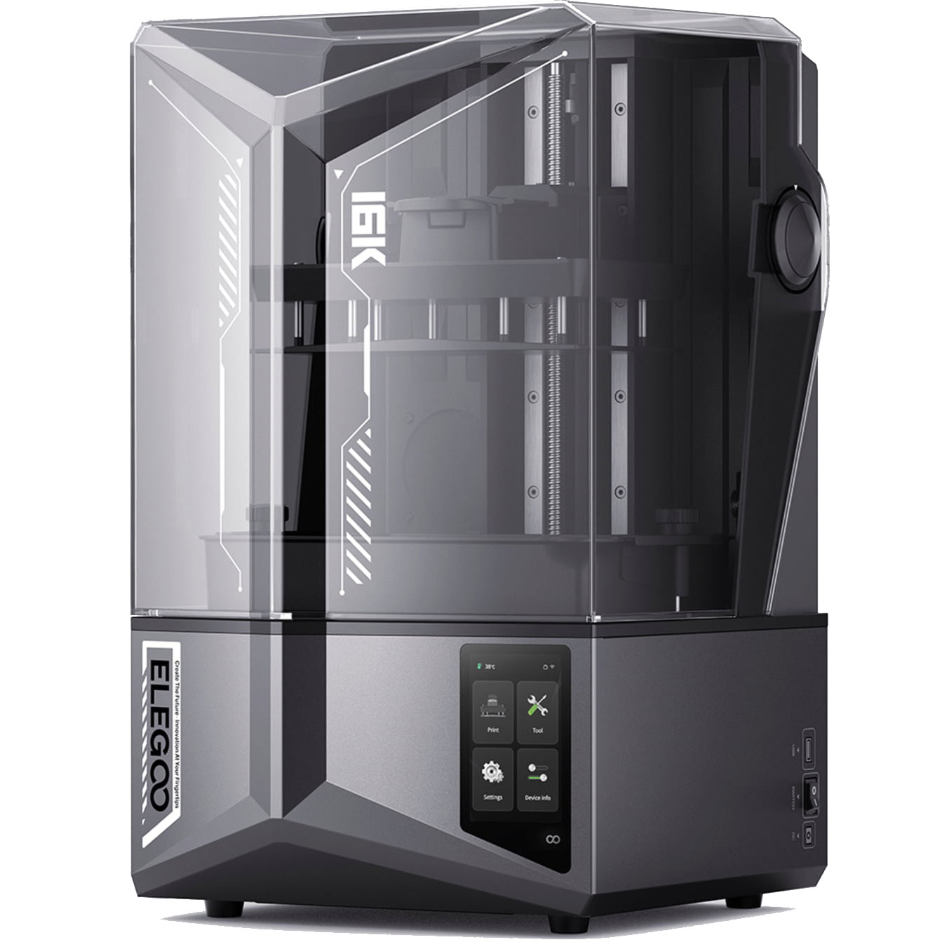 پرینتر سه بعدی الگو مدل SATURN 4 ULTRA 16K SUN1825