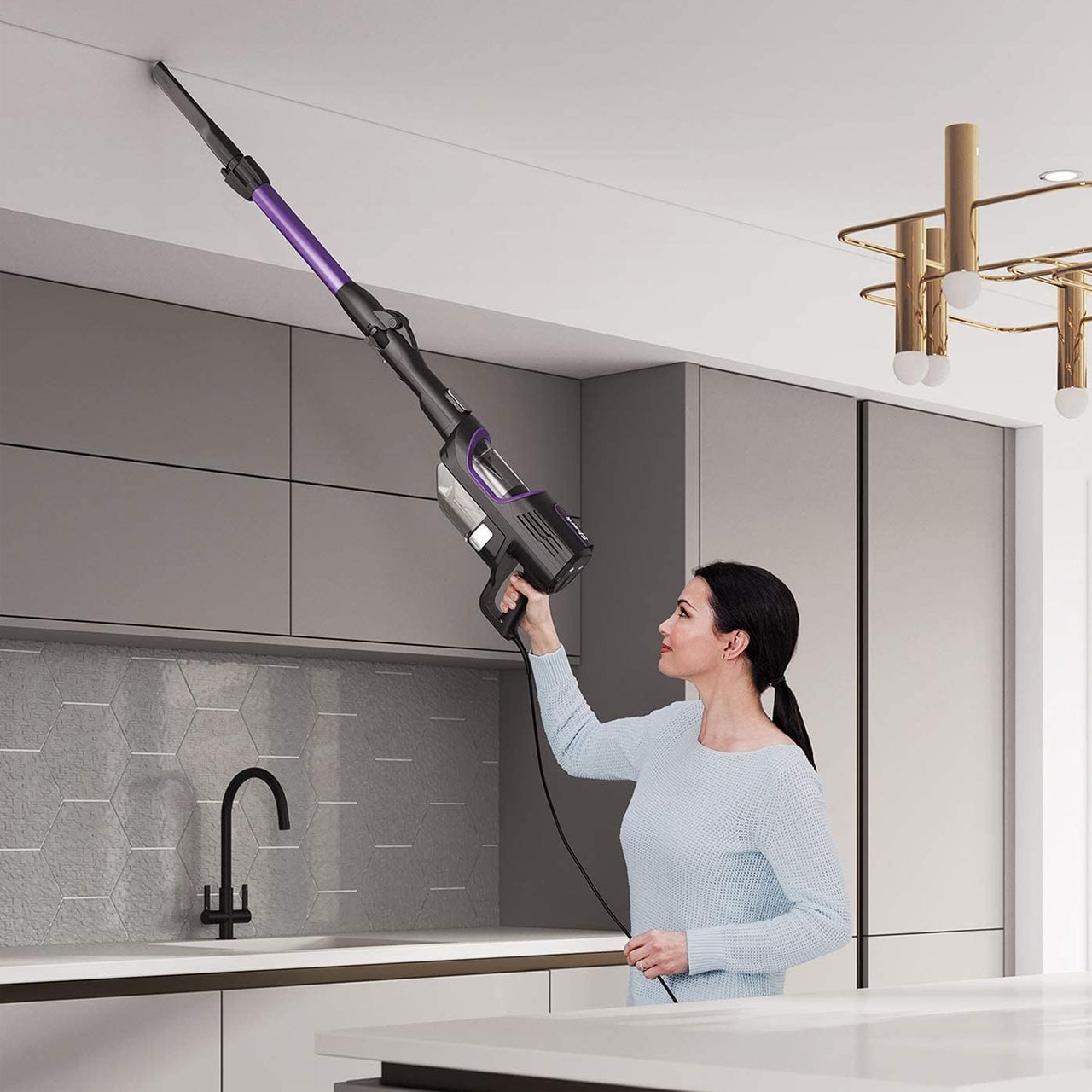 جاروبرقی 450 وات شارک مدل HZ500UK