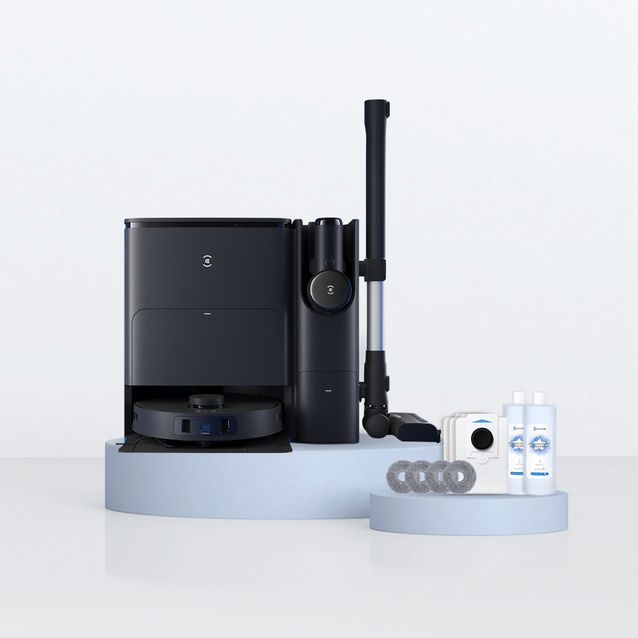 جاروبرقی رباتیک اکووکس رباتیک مدل T30s Combo