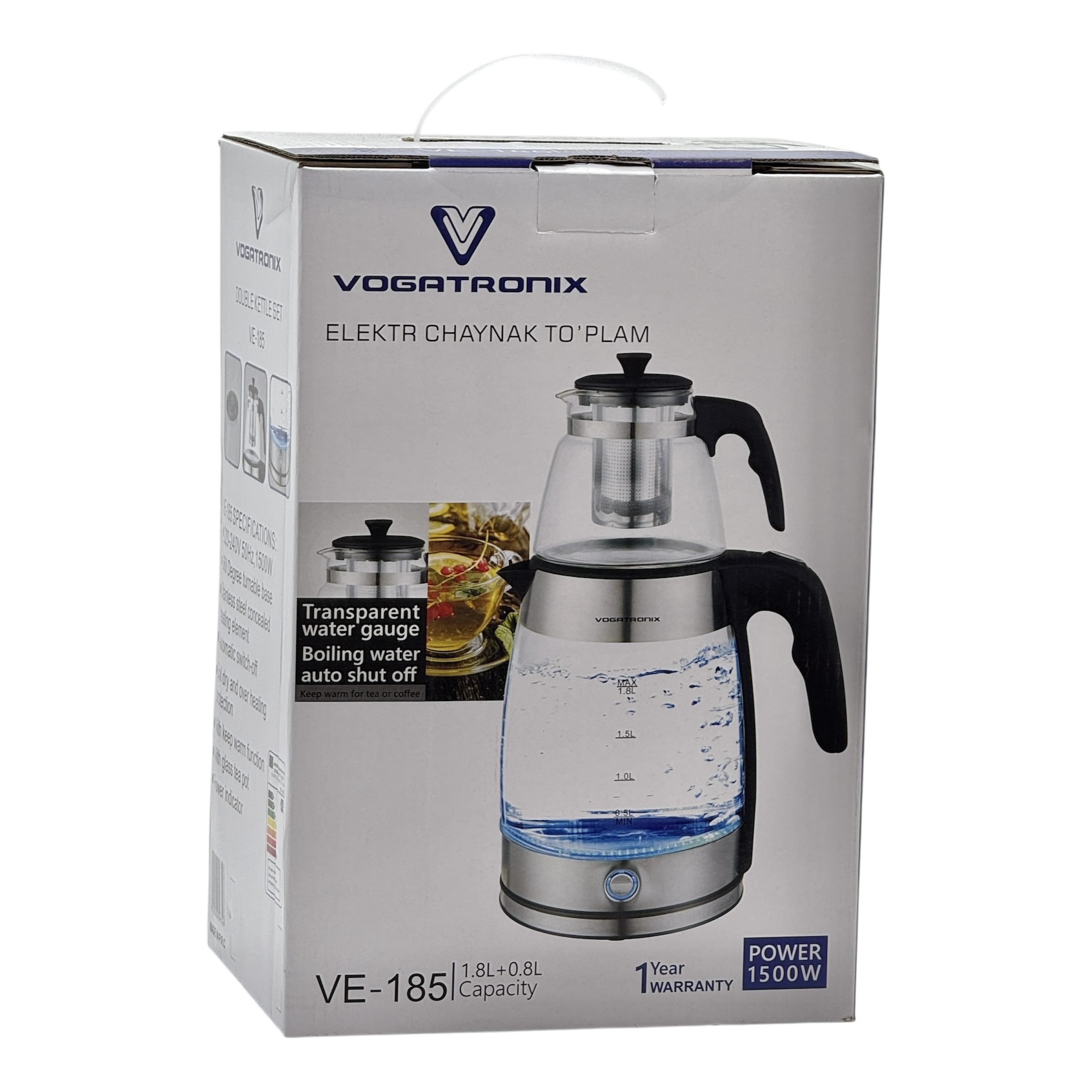 چای ساز روی هم وگاترونیکس مدل VE-185