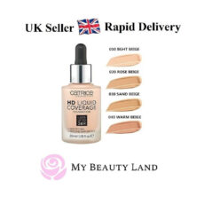 کرم پودر کاتریس سری HD مدل Liquid Coverage شماره 030