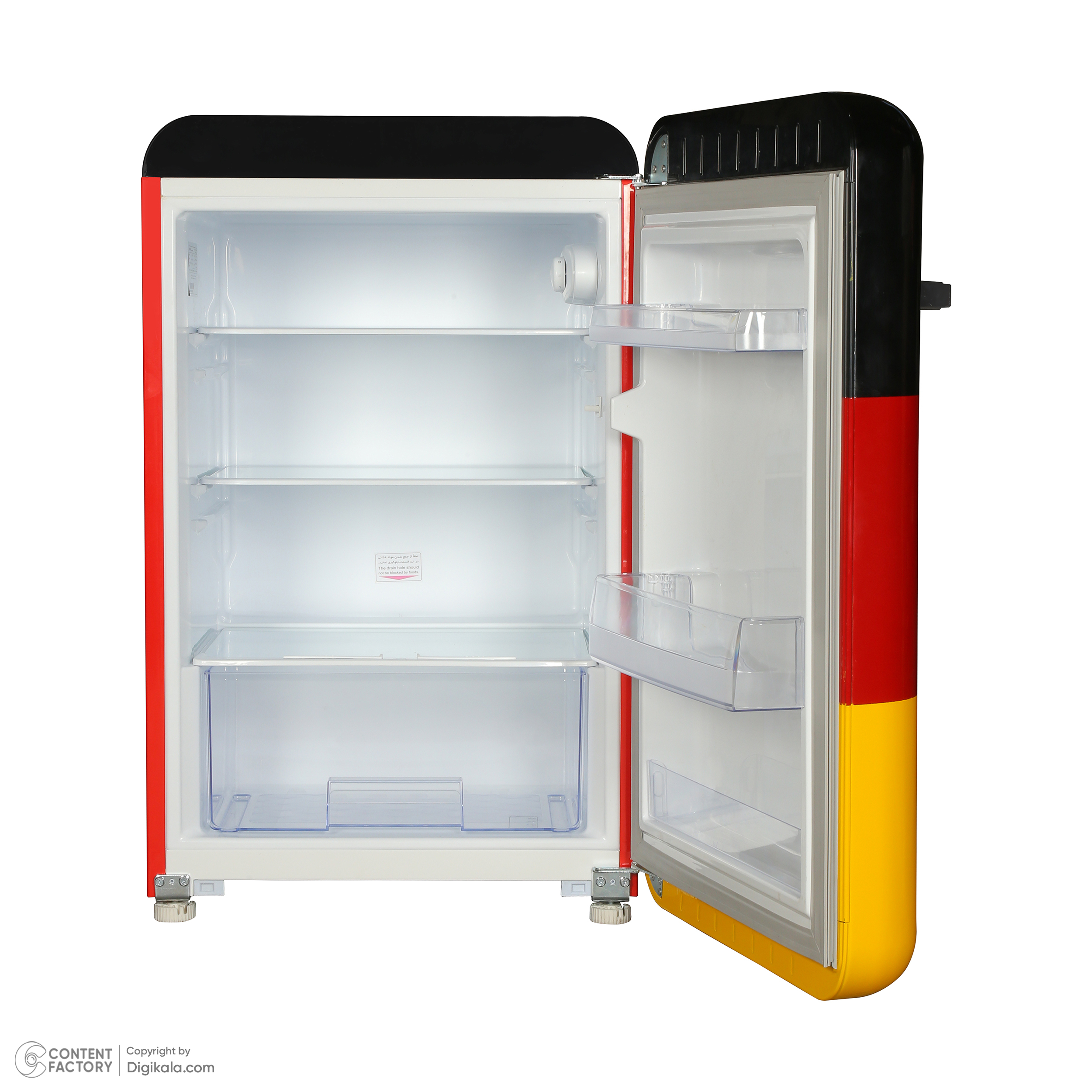 یخچال 7 فوت امرسان مدل RH7T160-CLA طرح پرچم آلمان