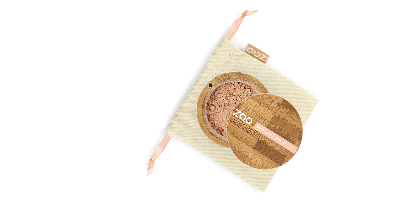 پودر تثبیت کننده آرایش زاو مدل Mineral Silk شماره 504