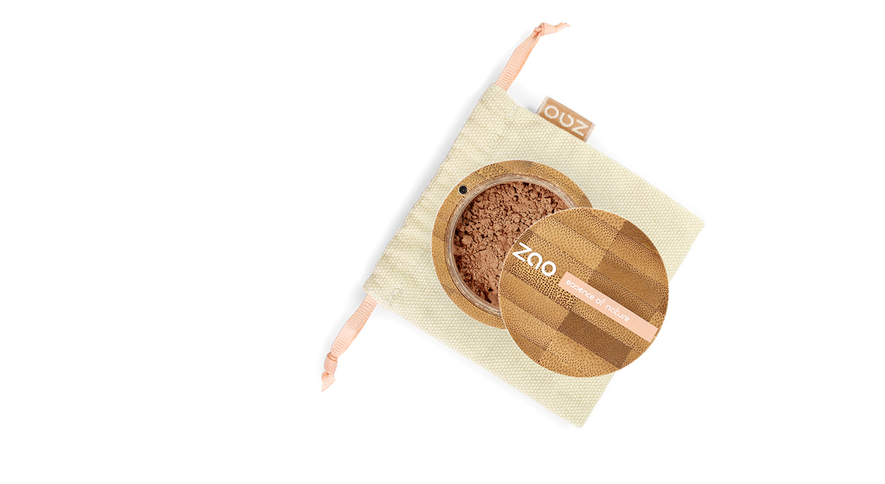 پودر تثبیت کننده آرایش زاو مدل Mineral Silk شماره 506