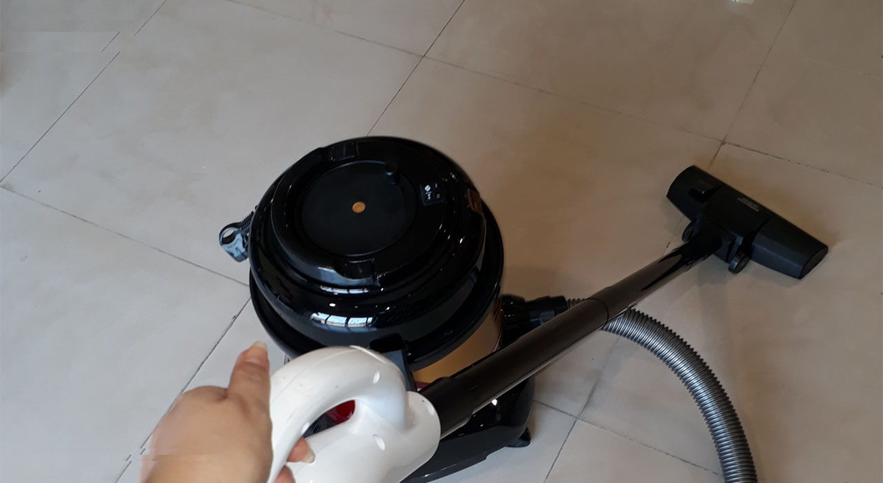 جاروبرقی سطلی سپاهان جارو مدل پارادایز