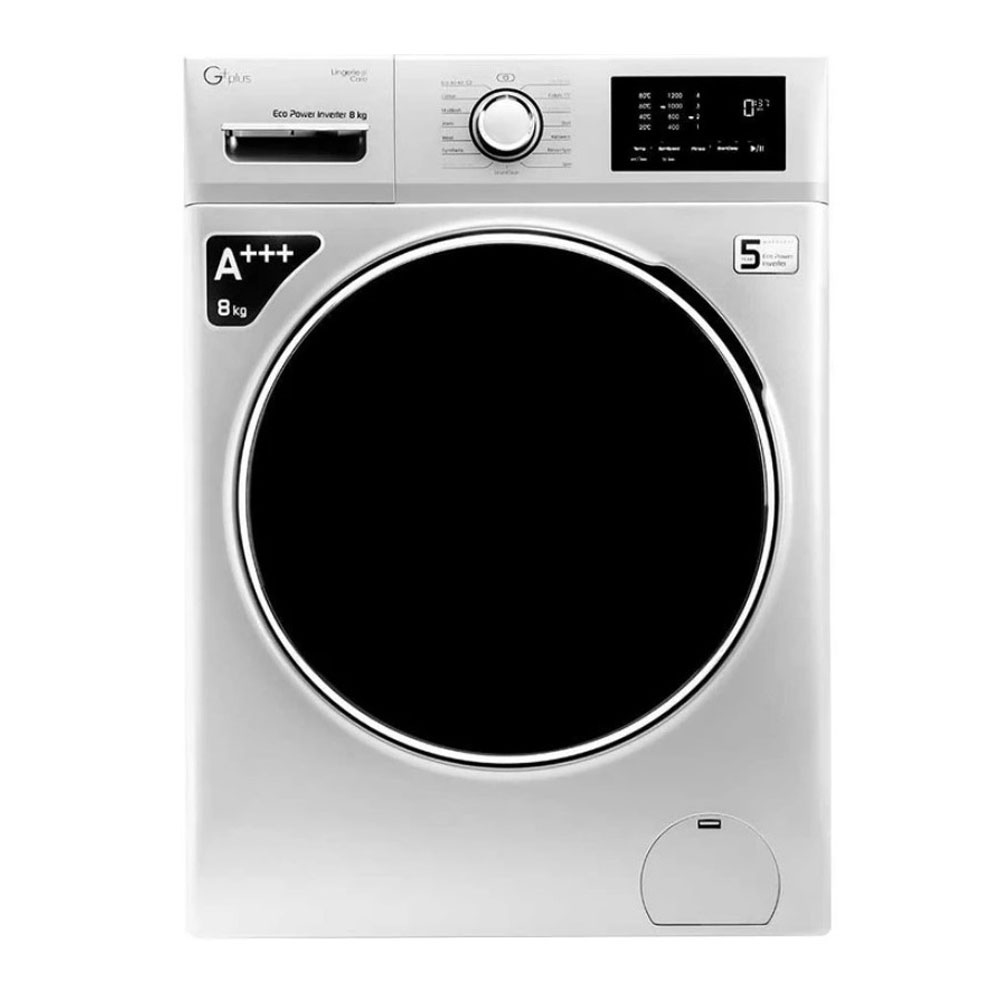 ماشین لباسشویی 8 کیلوگرم اتوماتیک جی پلاس مدل GWM-M822T