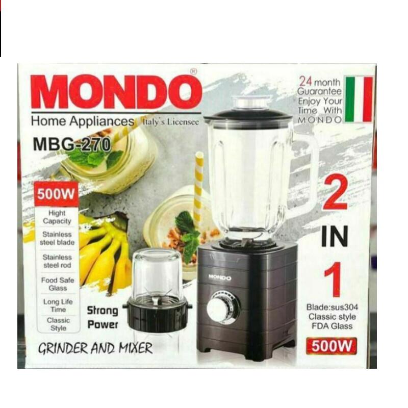 مخلوط کن و آسیاب کن موندو مدل MBG-270
