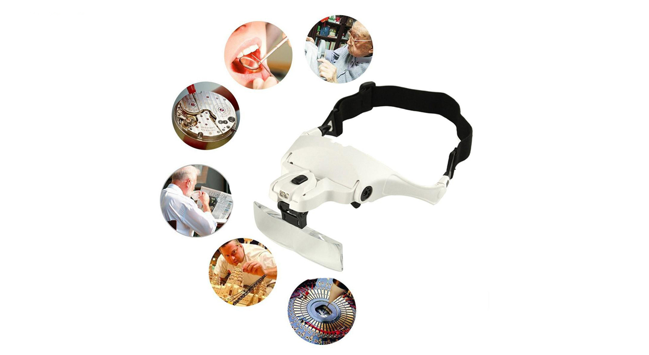 ذره بین هدلایتی پیشرفته مدل 9898B1