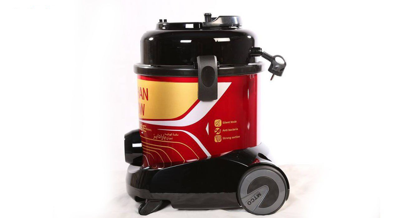 جاروبرقی سطلی سپاهان جارو مدل پارادایز