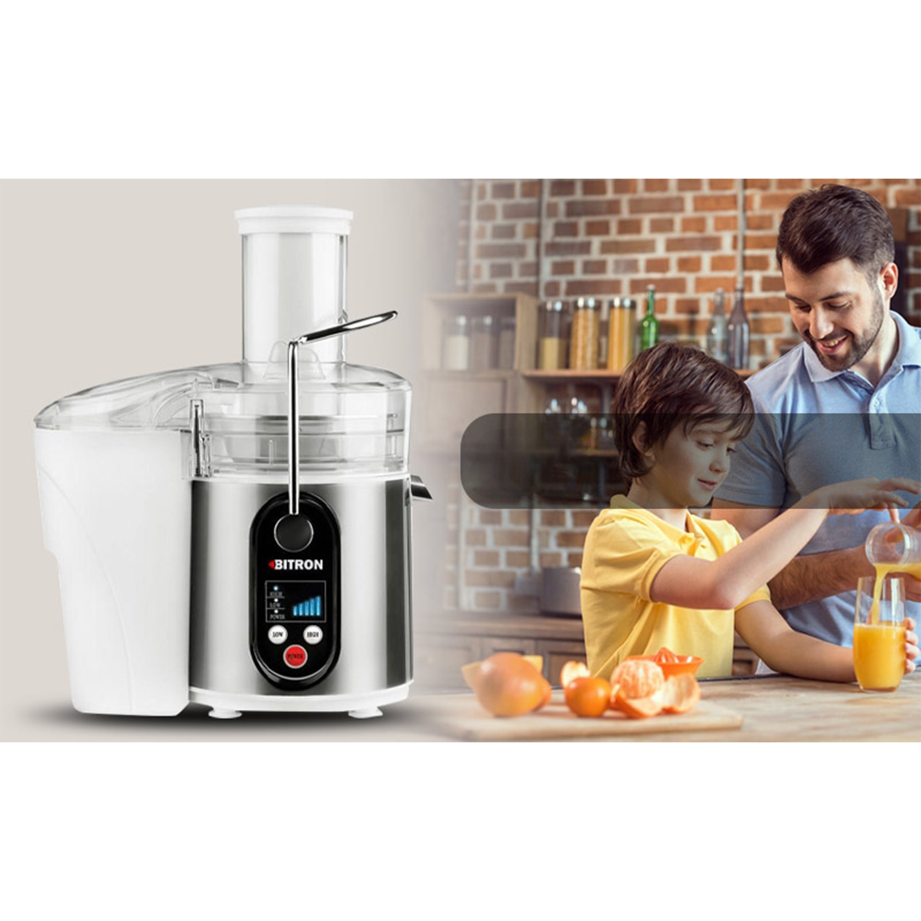 آبمیوه گیری بایترون مدل BAM-800