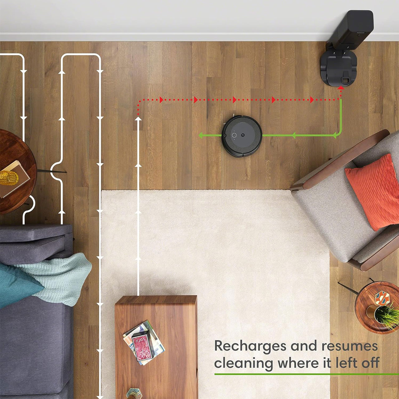 جاروبرقی رباتیک آیروبوت مدل I3+ i355840