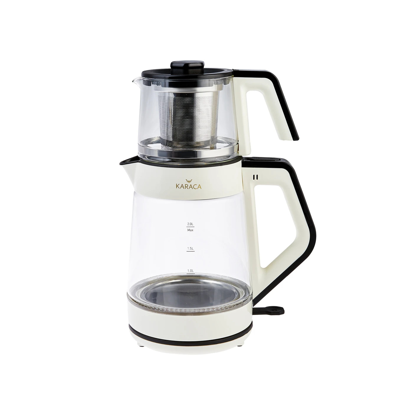 چای ساز روی هم کاراجا مدل Cam Led