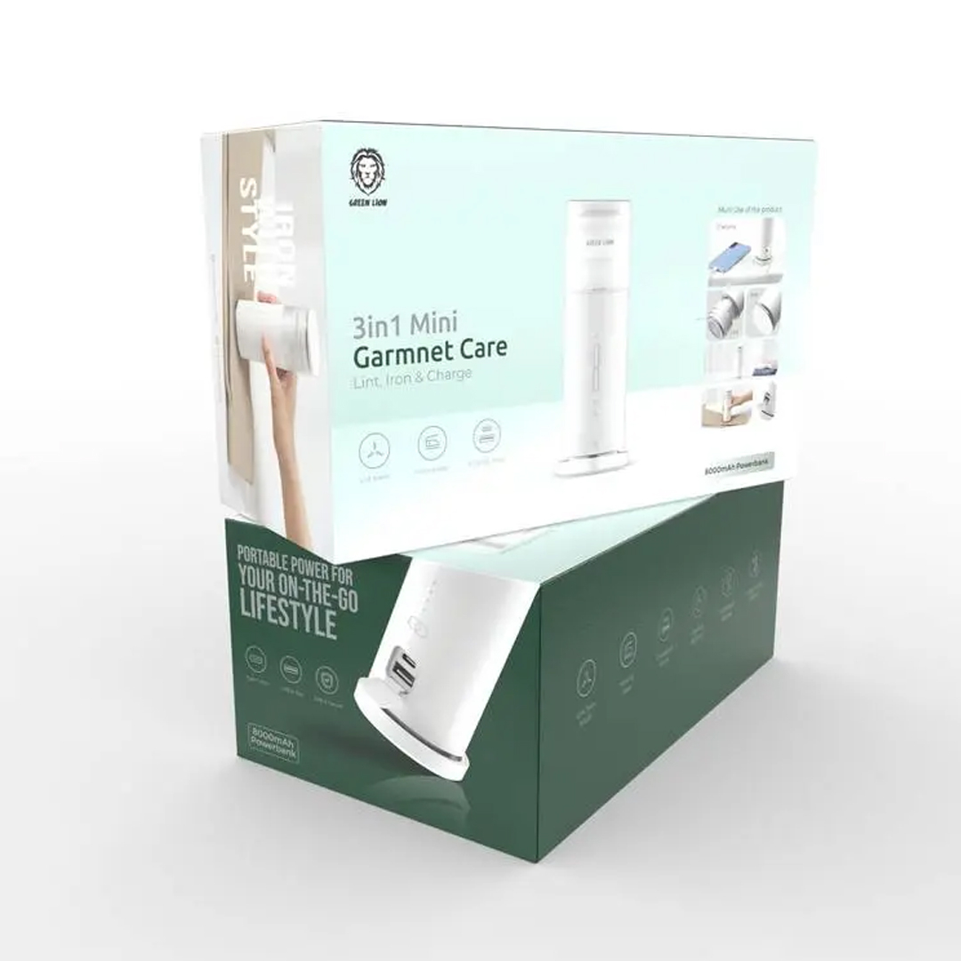 اتو مسافرتی 130 وات گرین لاین مدل Mini Iron 3 in 1