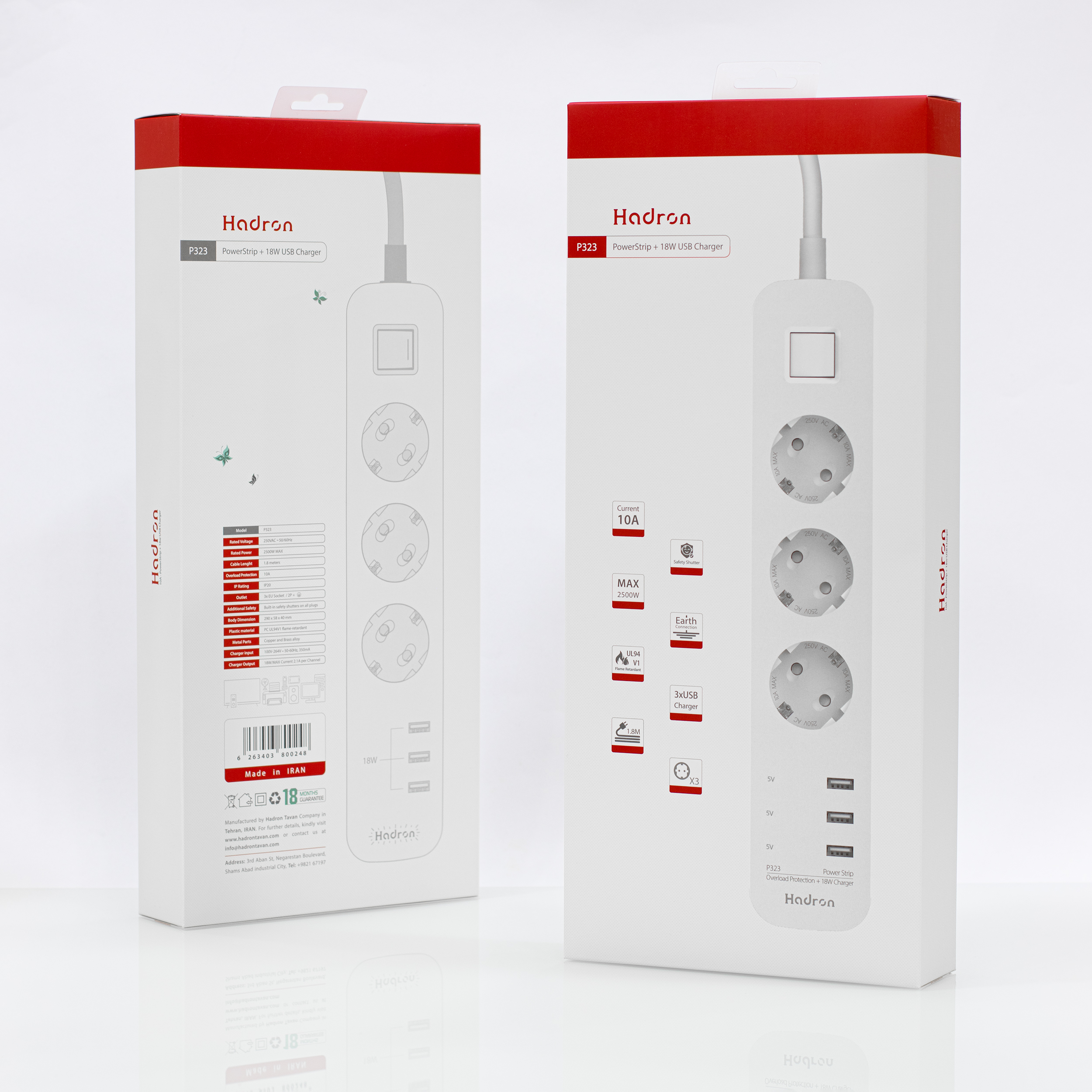 چندراهی برق هادرون مدل  P323