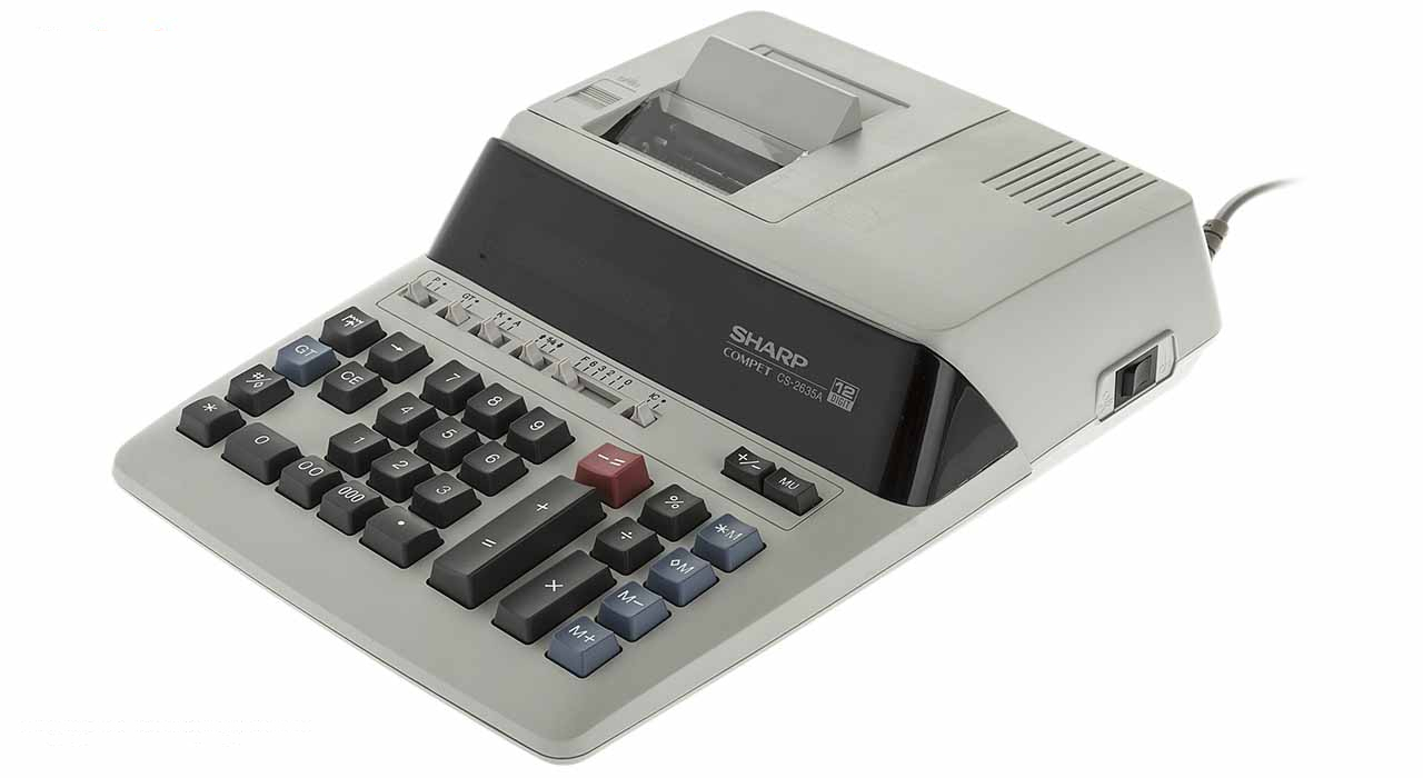 ماشین حساب شارپ مدل CS-2635A