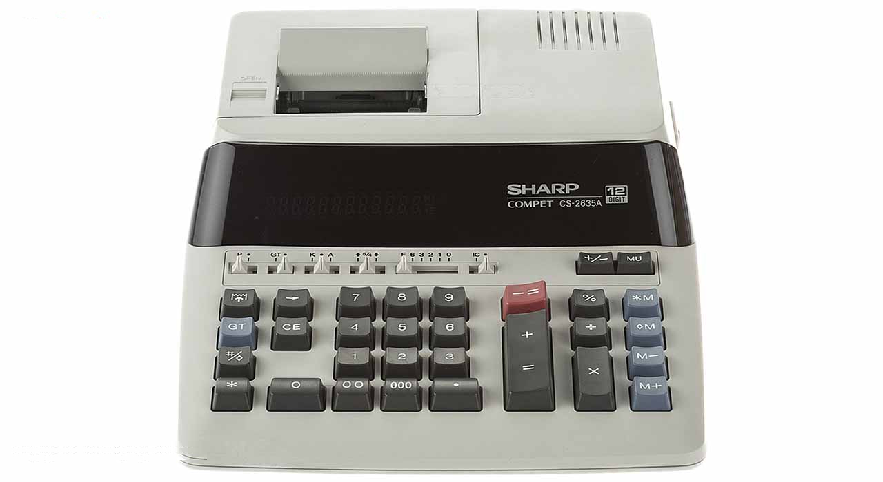 ماشین حساب شارپ مدل CS-2635A