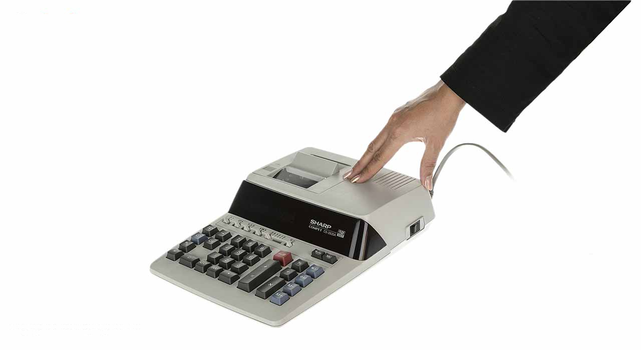 ماشین حساب شارپ مدل CS-2635A