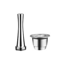 کپسول قهوه مدل eco همراه با تمپر مناسب برای نسپرسو