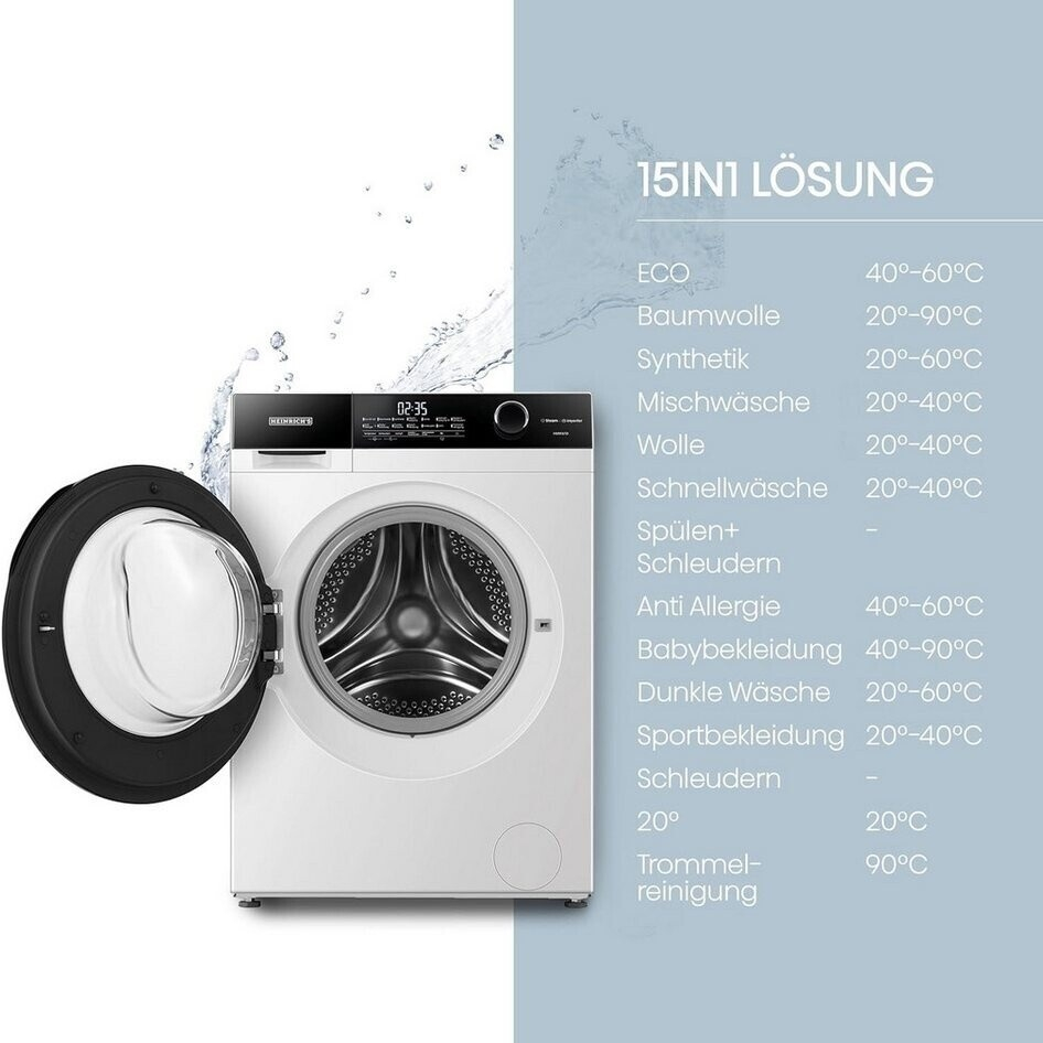 ماشین لباسشویی 10 کیلوگرم اتوماتیک هنریچ مدل HWM6110