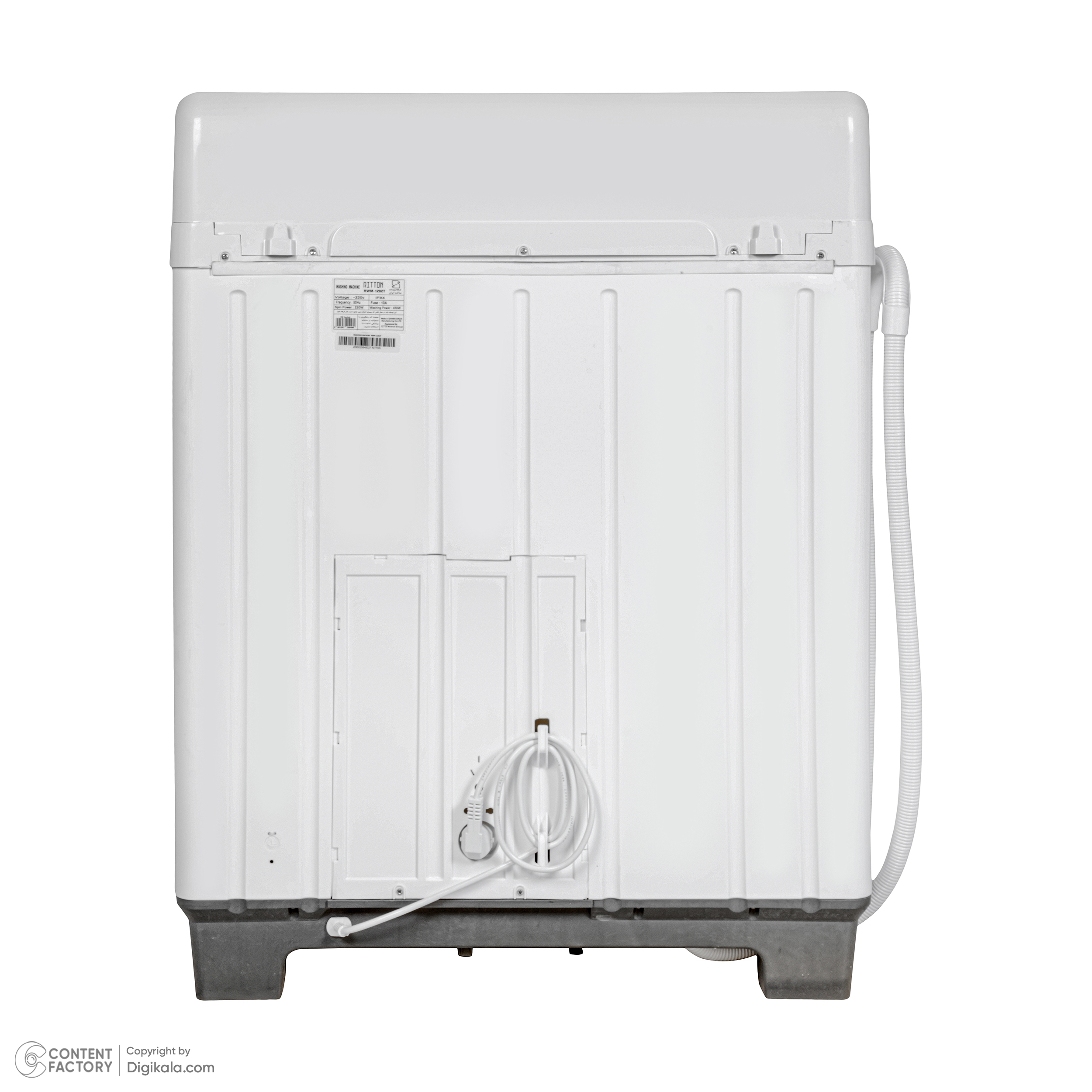 ماشین لباسشویی ریتون مدل RWM-1202T ظرفیت 12 کیلوگرم