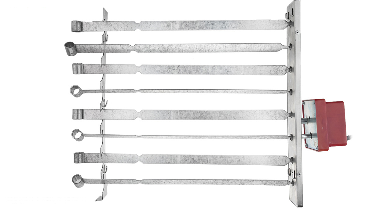 سیخ گردان ضیافت مدل Fire