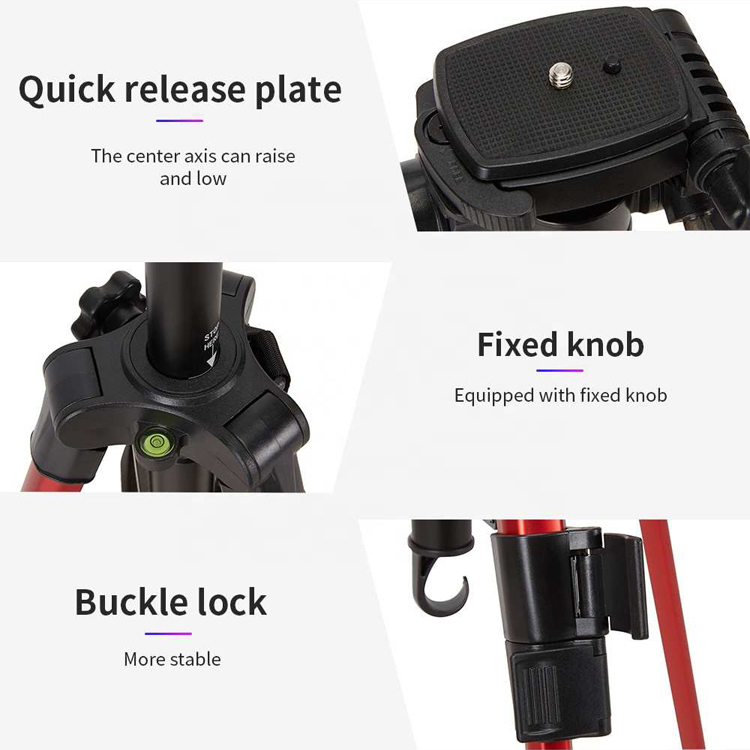 سه پایه دوربین جی ماری مدل KP-2254