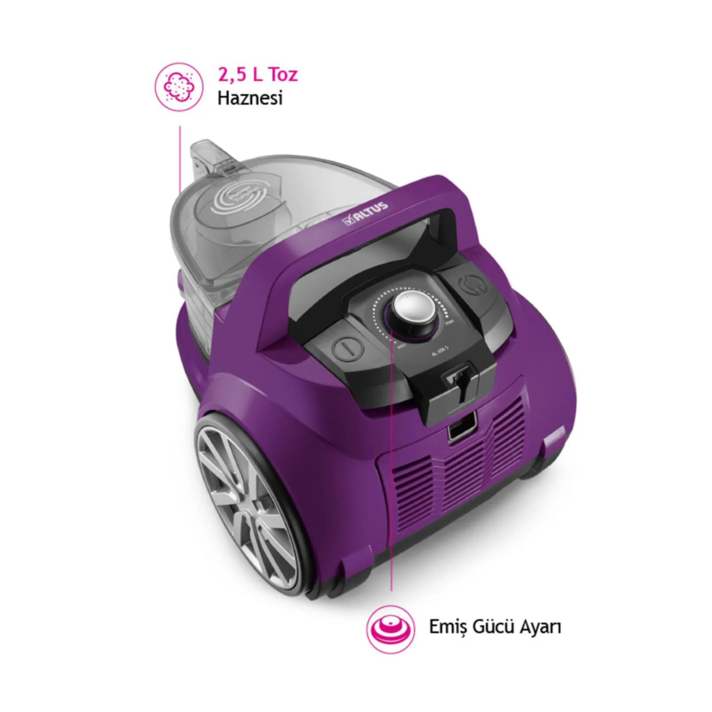 جاروبرقی آلتوس مدل AL606ST