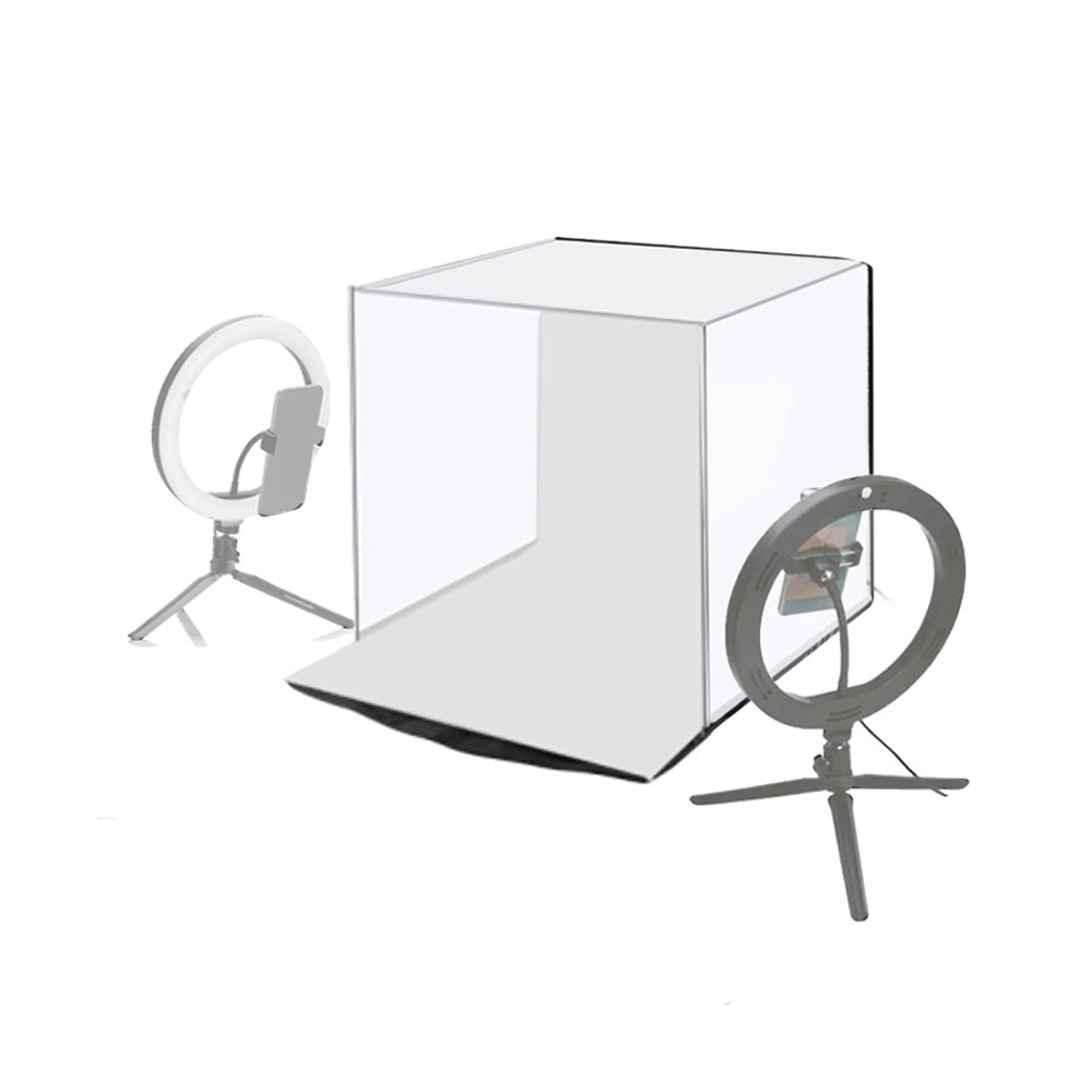 چادر عکاسی پلوز مدل Studio Shooting Tent Box ابعاد 40x40 سانتی متر