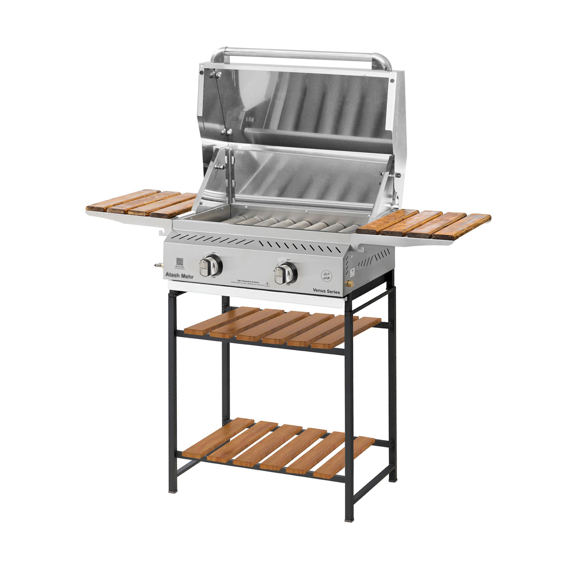 باربیکیو آتش مهر مدل گازی آترا پلاس کد 60