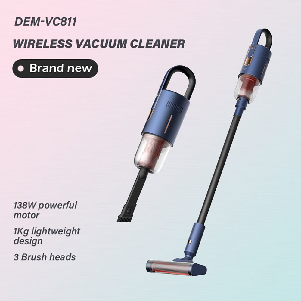 جارو شارژی عصایی درما مدل VC811