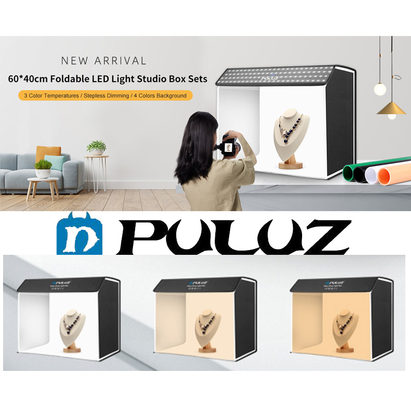 چادر عکاسی پلوز مدل Portable Box Cuboid ابعاد 60x40 سانتی متر