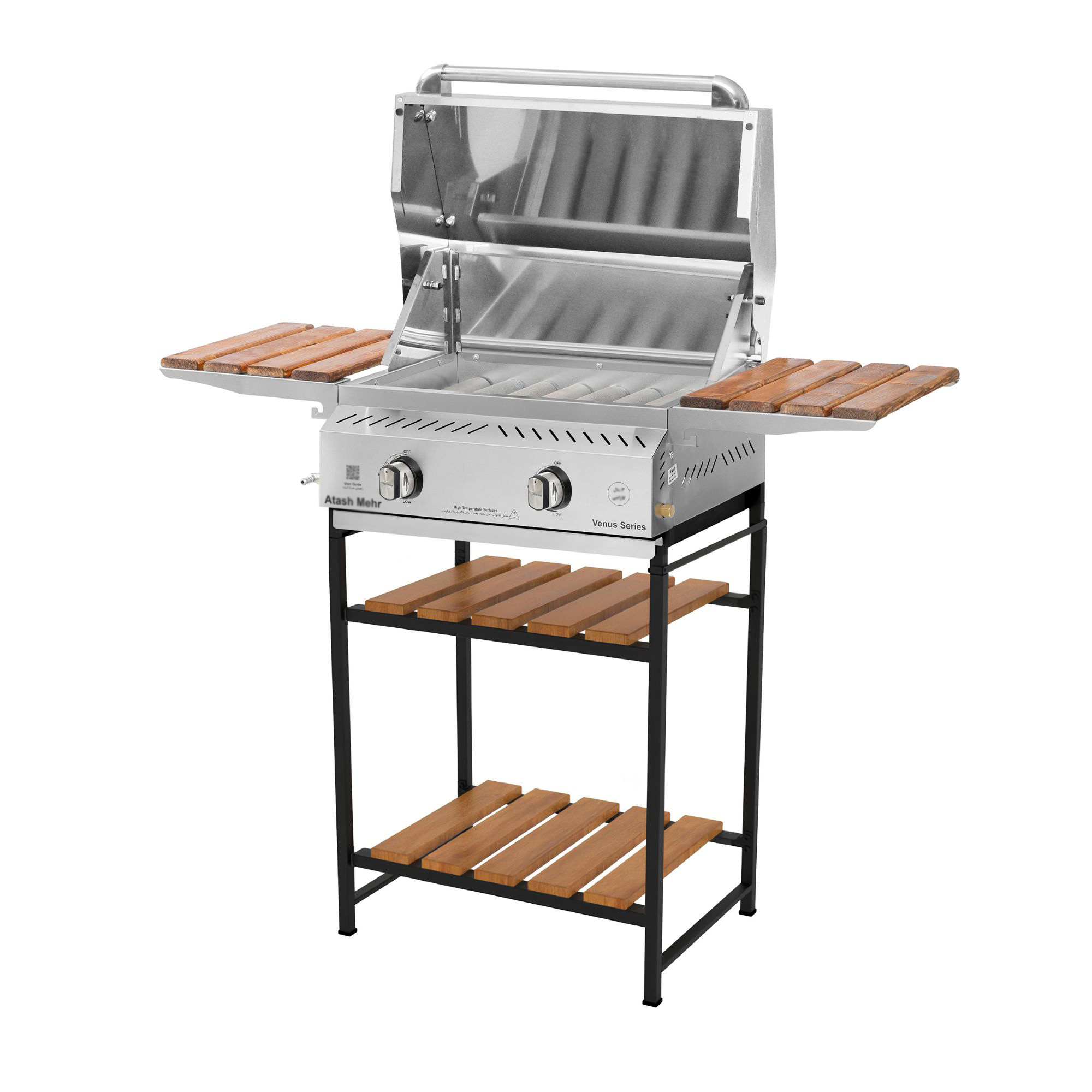 باربیکیو آتش‌ مهر مدل گازی آترا پلاس 55