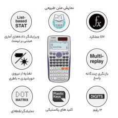 ماشین حساب کاسیو مدل fx-3650PII