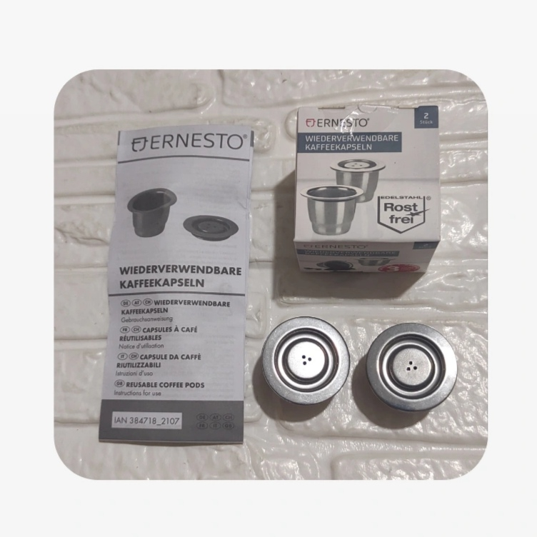 درپوش کپسول قهوه ارنستو مدل ER 19262539 مجموعه دو عددی