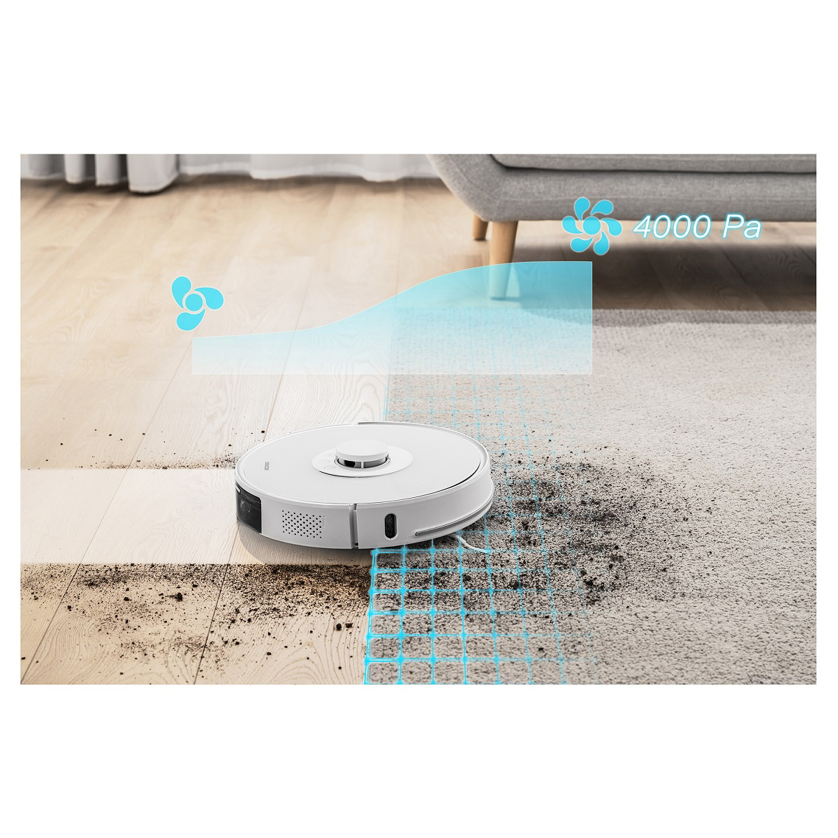 جاروبرقی رباتیک سنکور مدل SRV9385WH