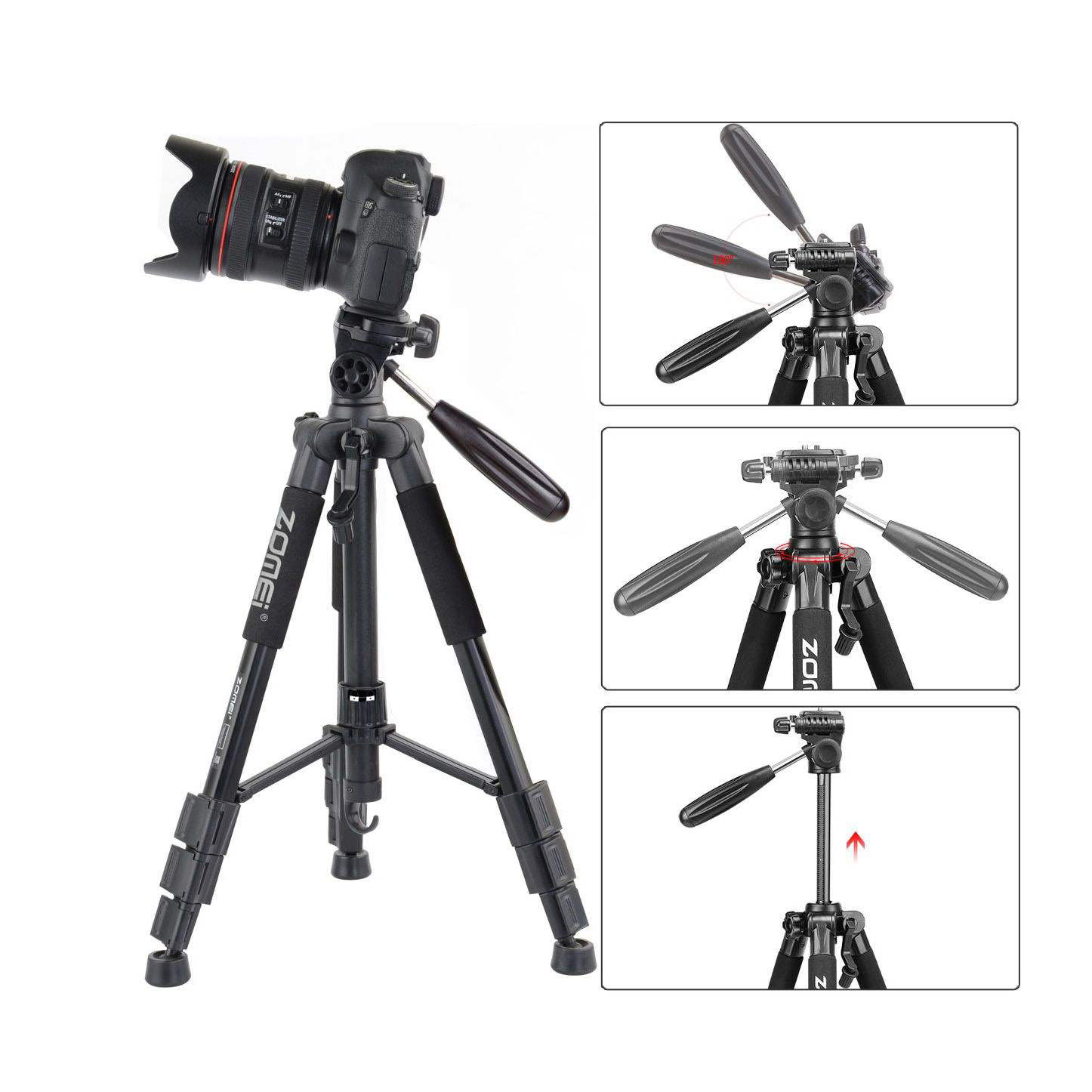 سه پایه دوربین زومی مدل Q111 کد 111