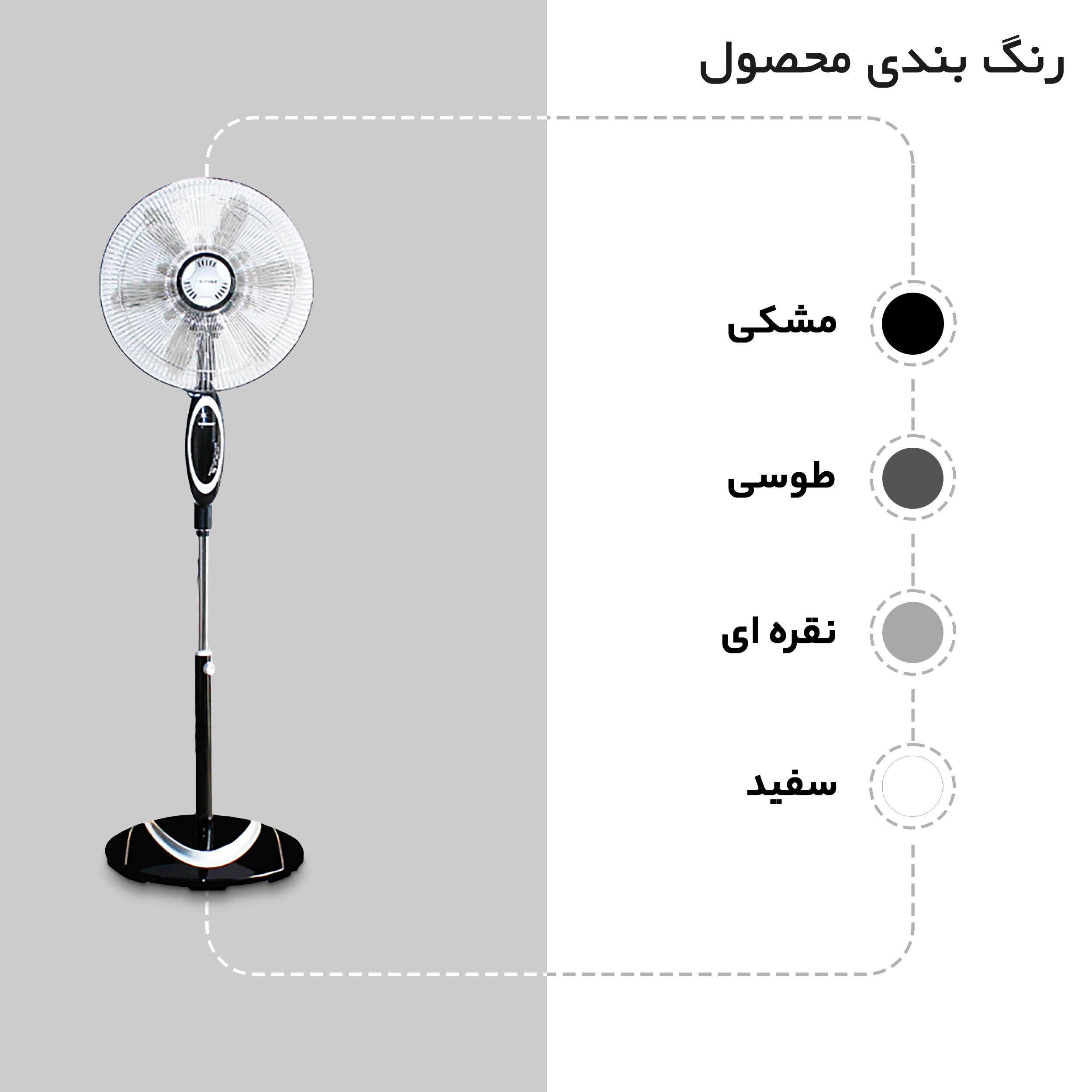 پنکه سانی مدل DWS-3300